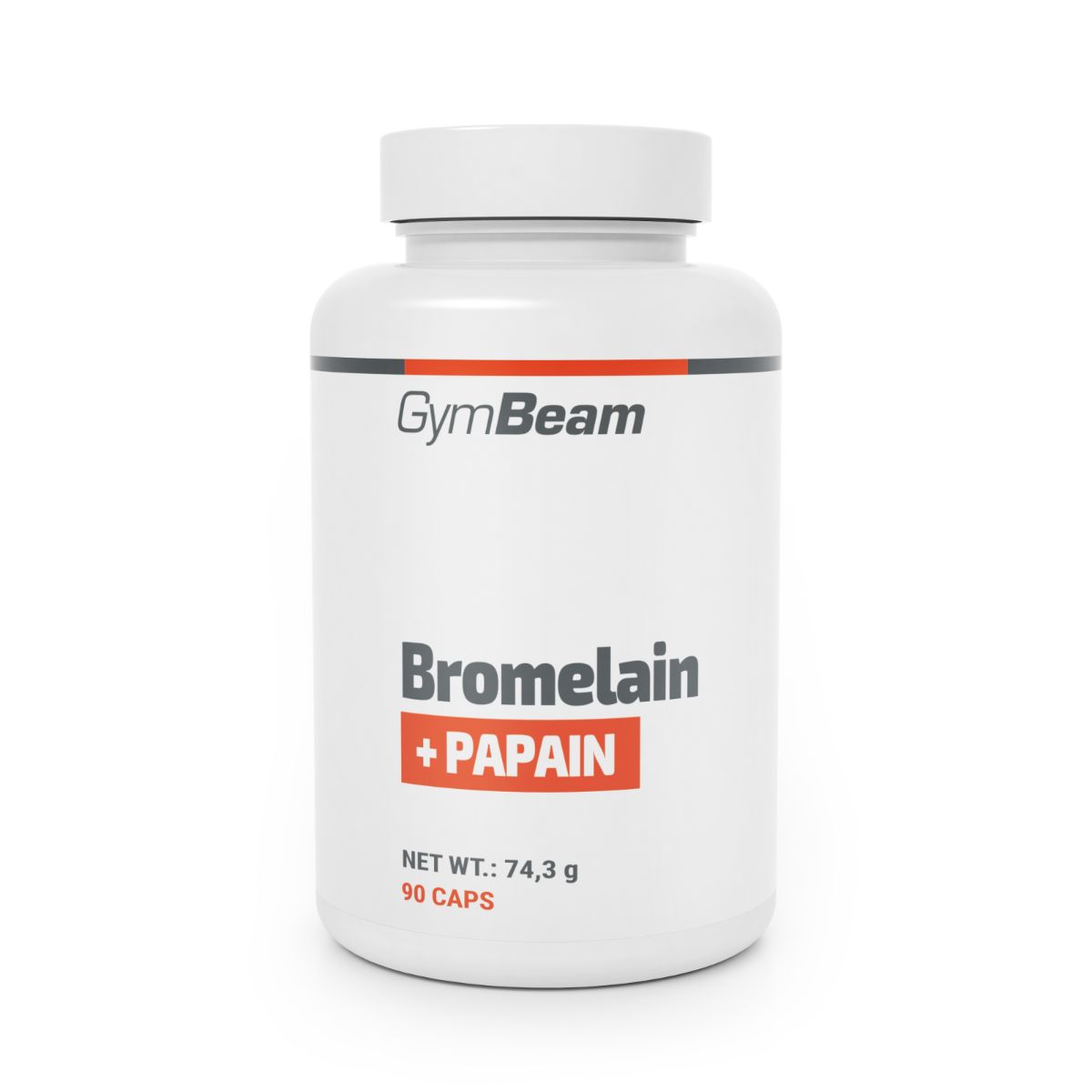 GymBeam Bromelain Papain Enzym-Kapseln 90 St