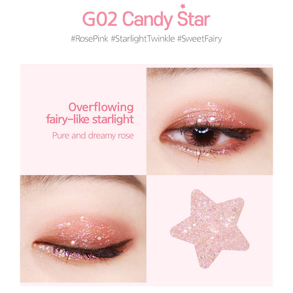 BLACK ROUGE Pearlvely I Glitter Eyeshadow