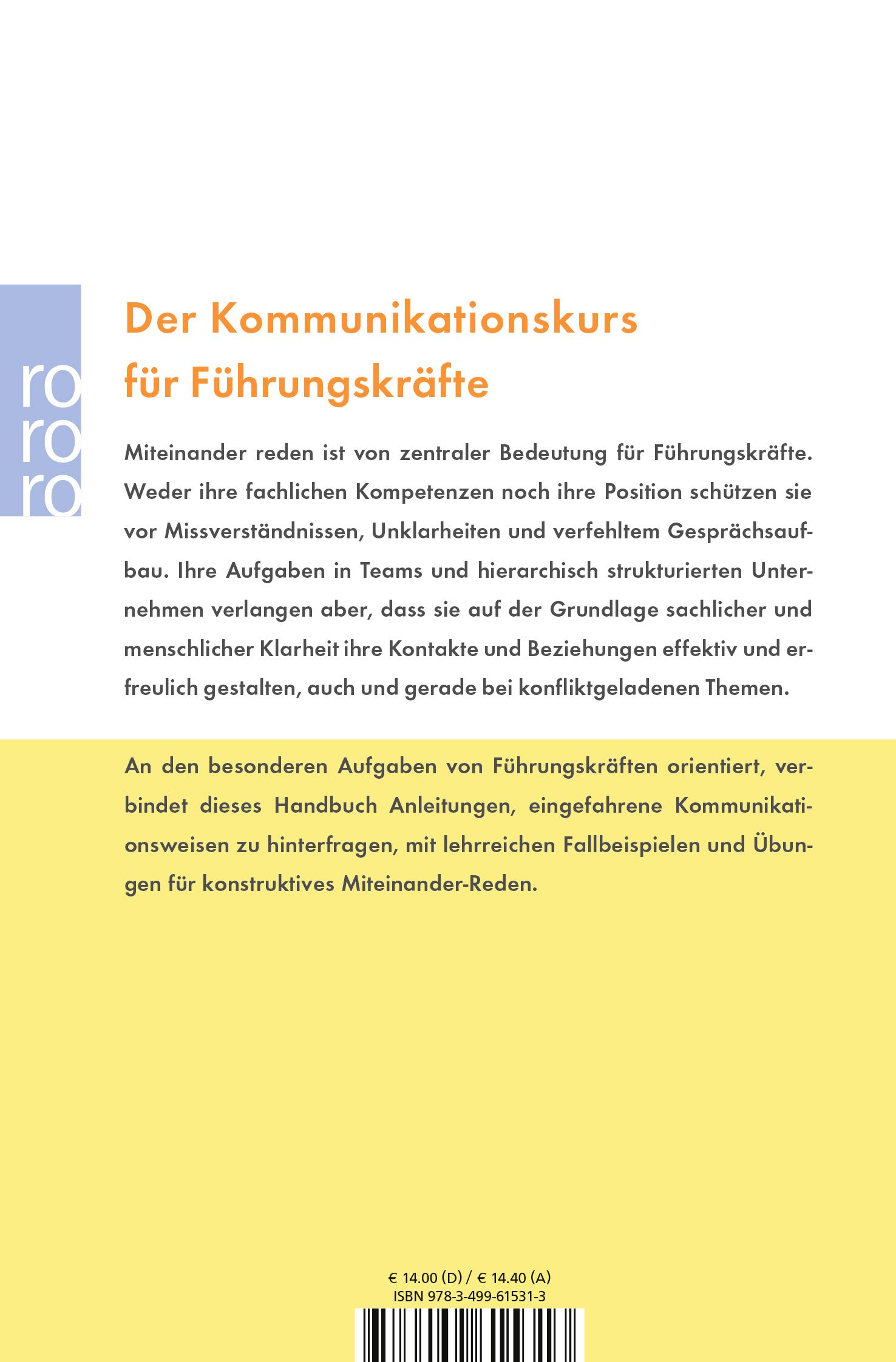 Kommunikationspsychologie für Führungskräfte