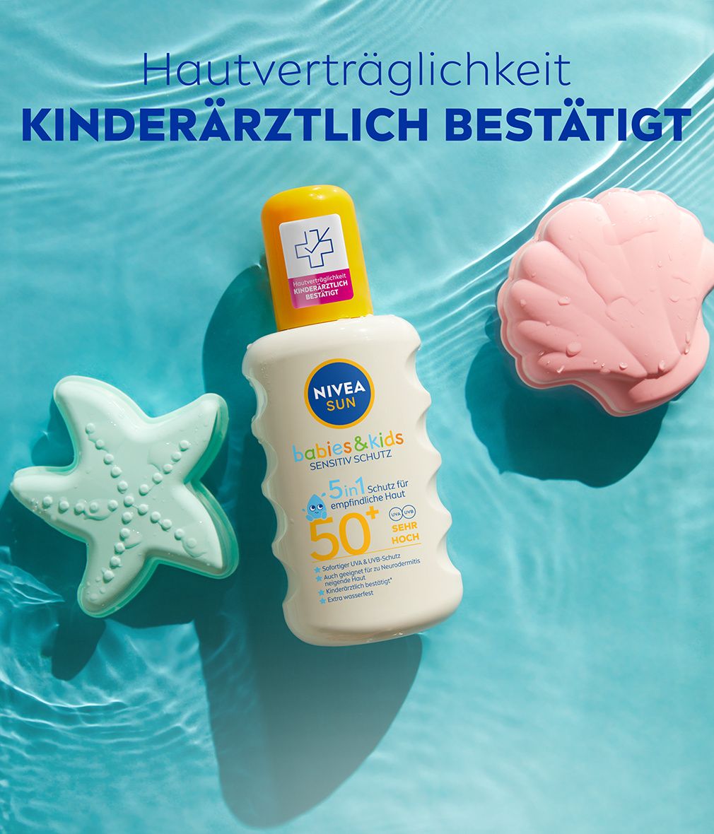 NIVEA SUN Babies & Kids Sensitiv Schutzspray LSF 50+