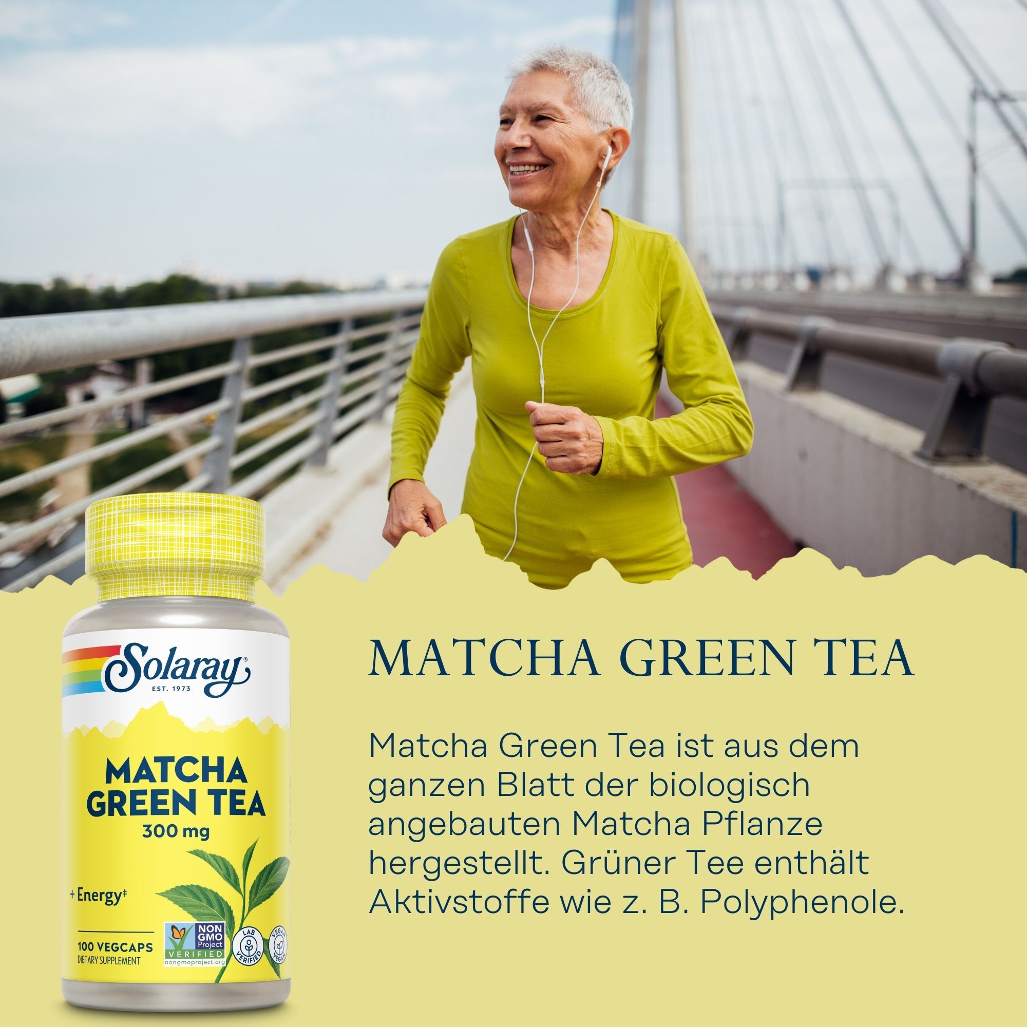 Solaray Matcha Green Tea 300 mg