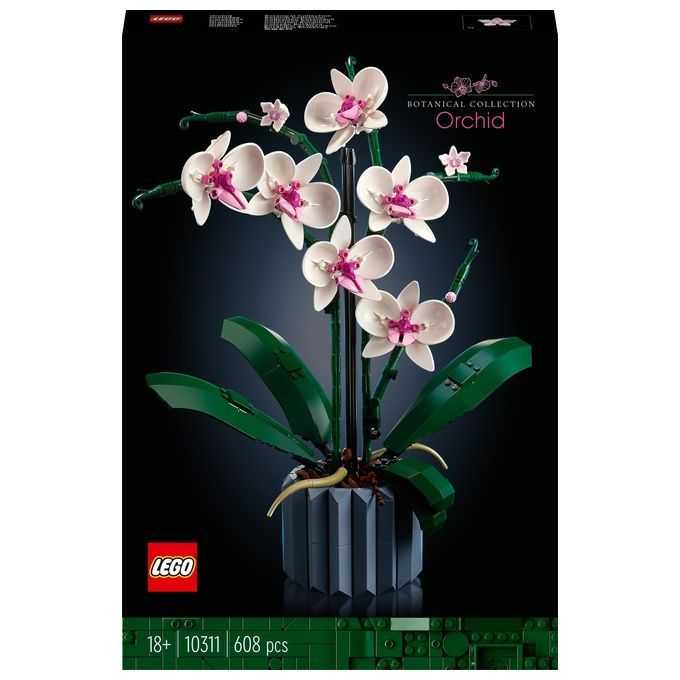 Merchandising Lego: 10311 - Icons - Botanical Collection - Orchid - Immagine 17