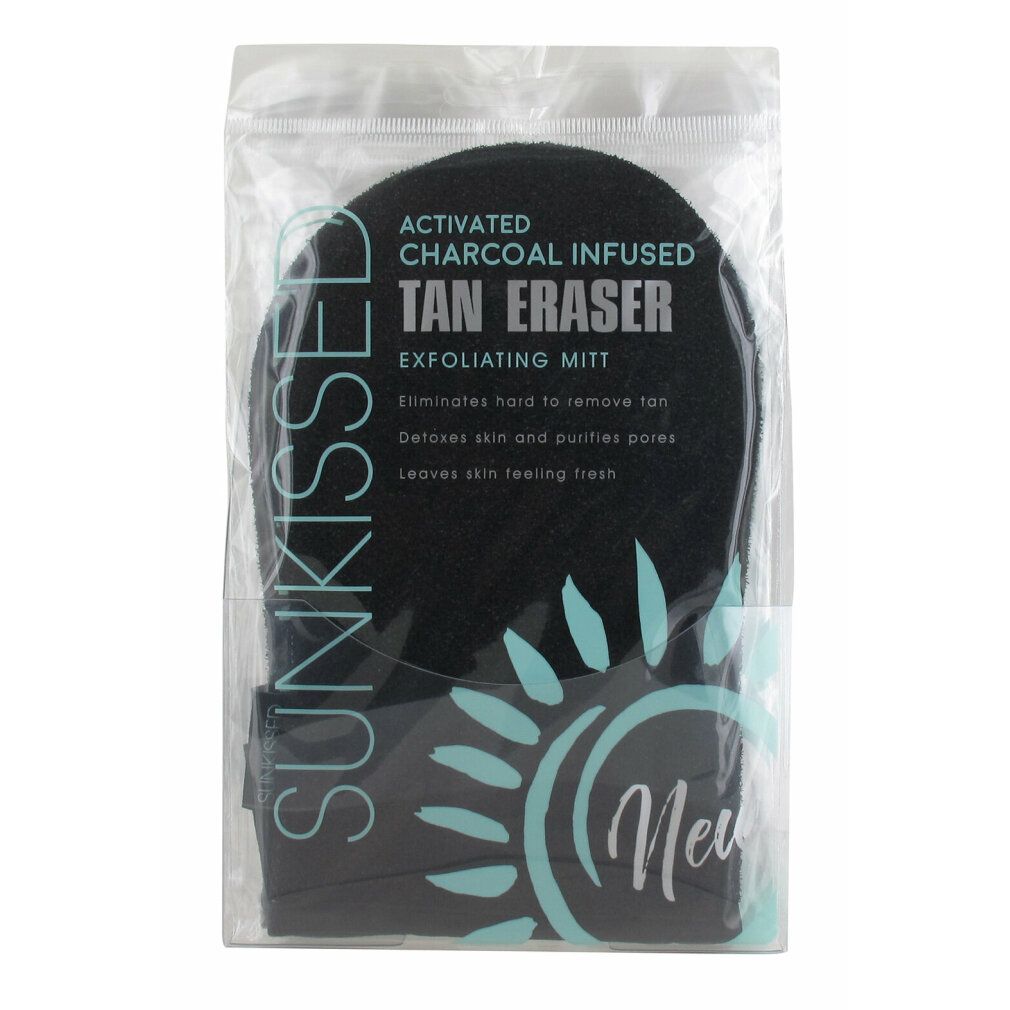 Guanto esfoliante Sunkissed al carbone infuso