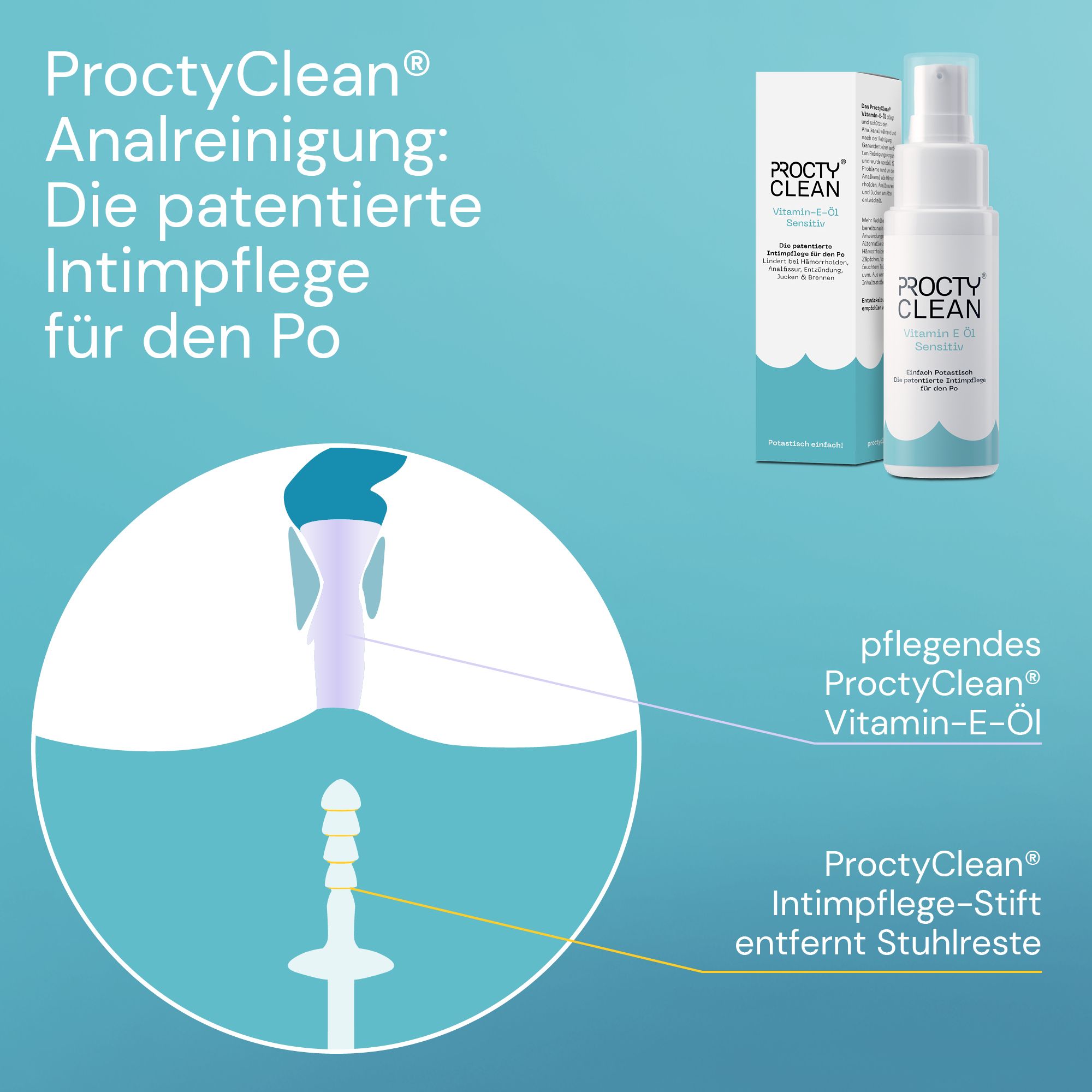 ProctyClean® Vitamin-E-Öl Multi-Pack