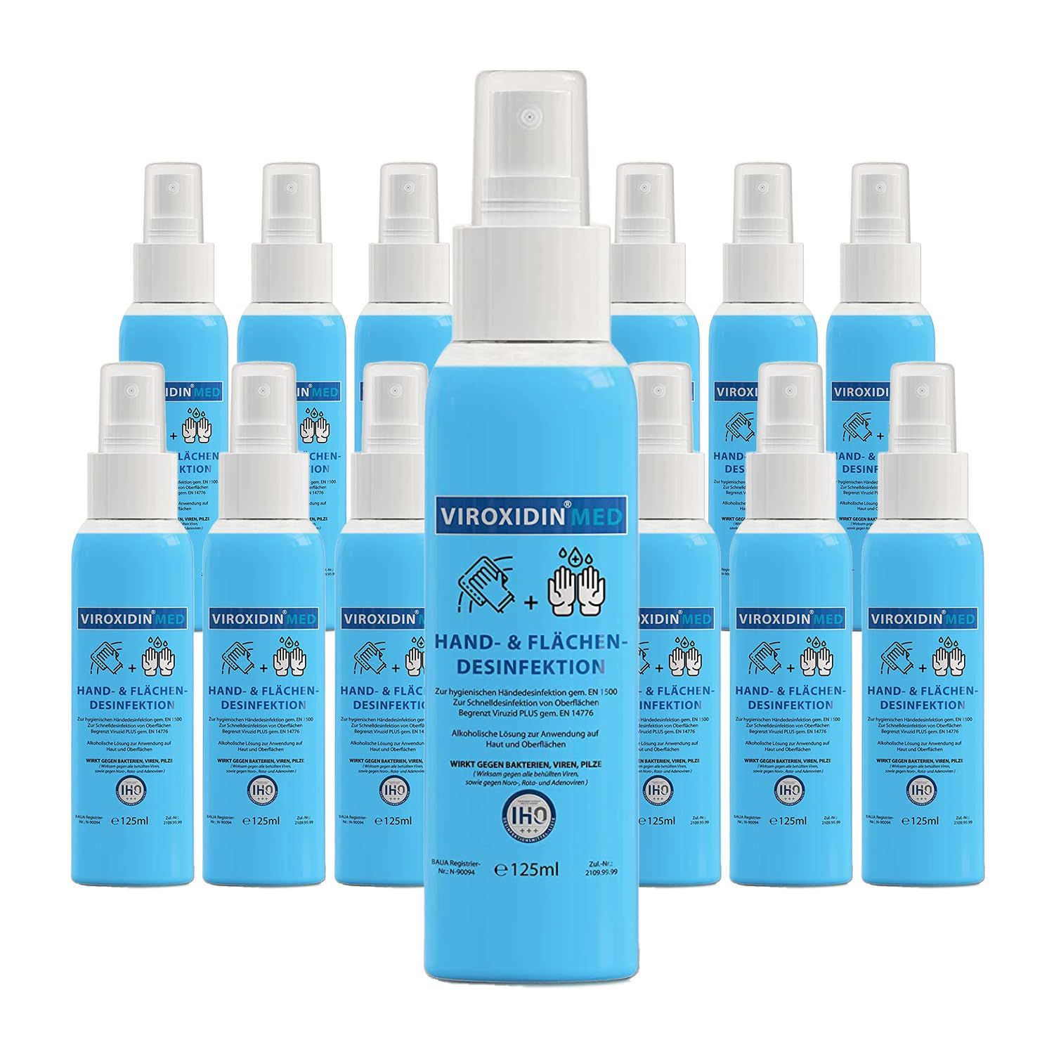 Viroxidin Med 2in1 Flächendesinfektionsmittel für Flächen & Hände