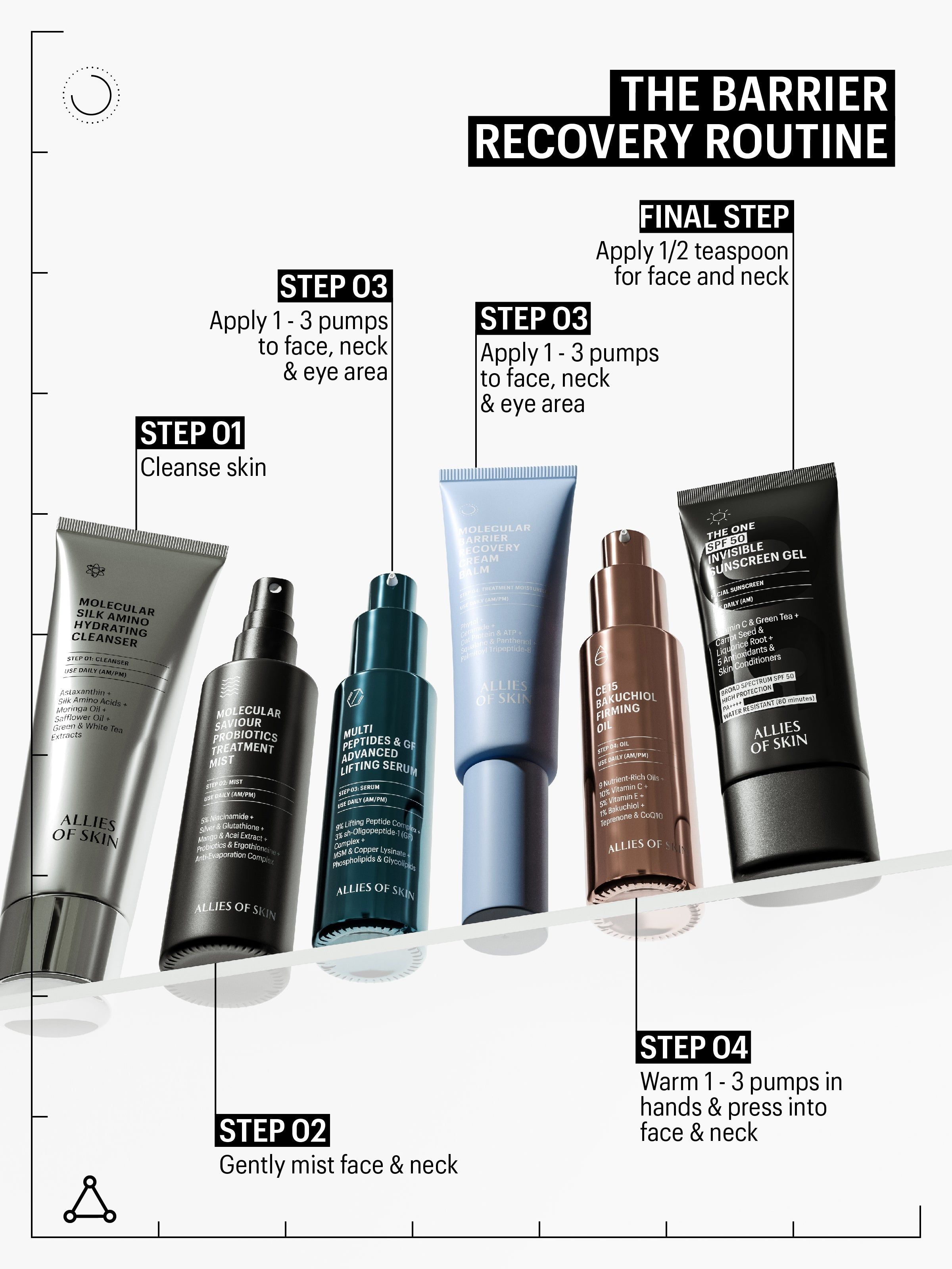 ALLIES OF SKIN Recovery Cream-Balm – Barrier Repair & Pflegebalsam