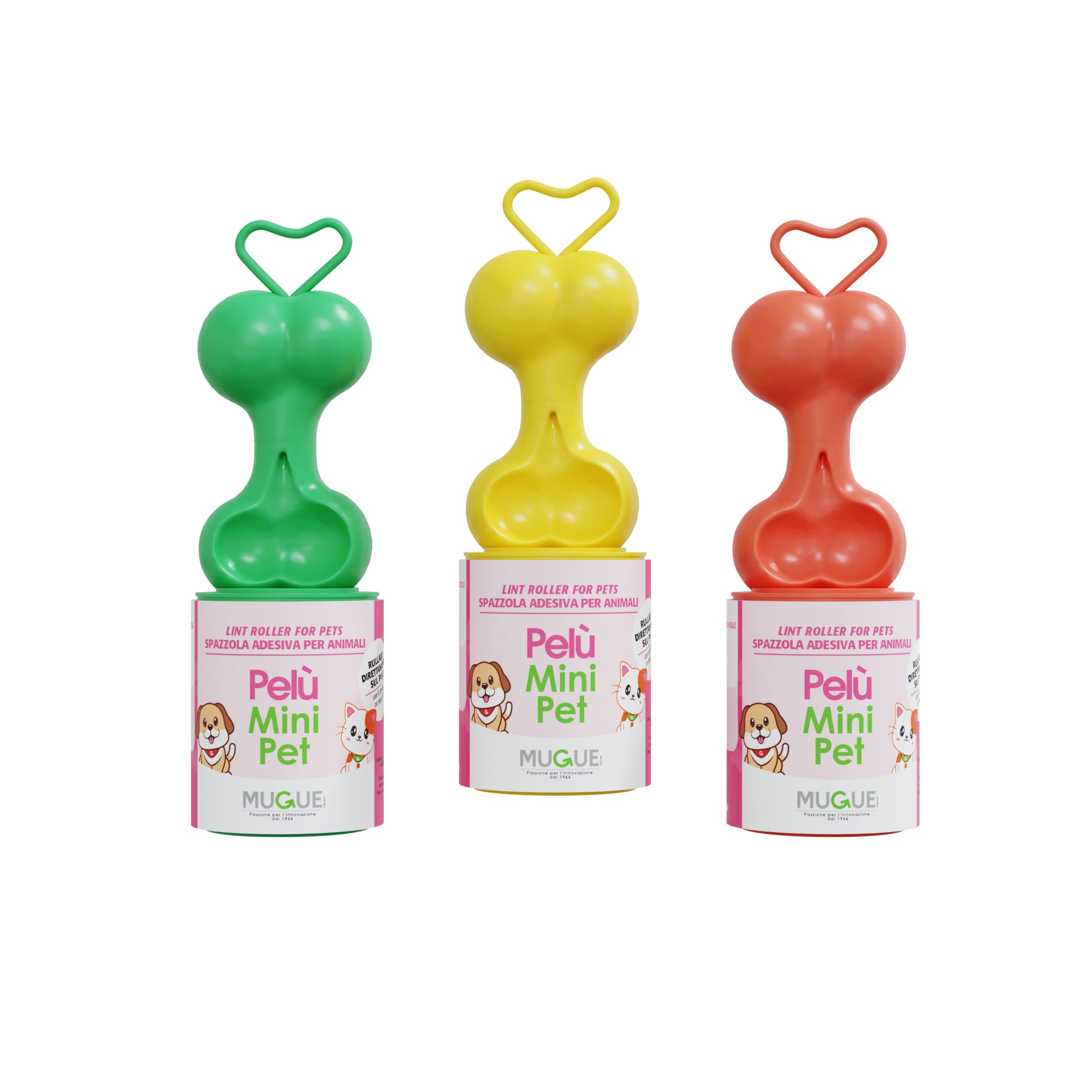 Mugue spazzola adesiva Pelù Mini PET - 2 metri