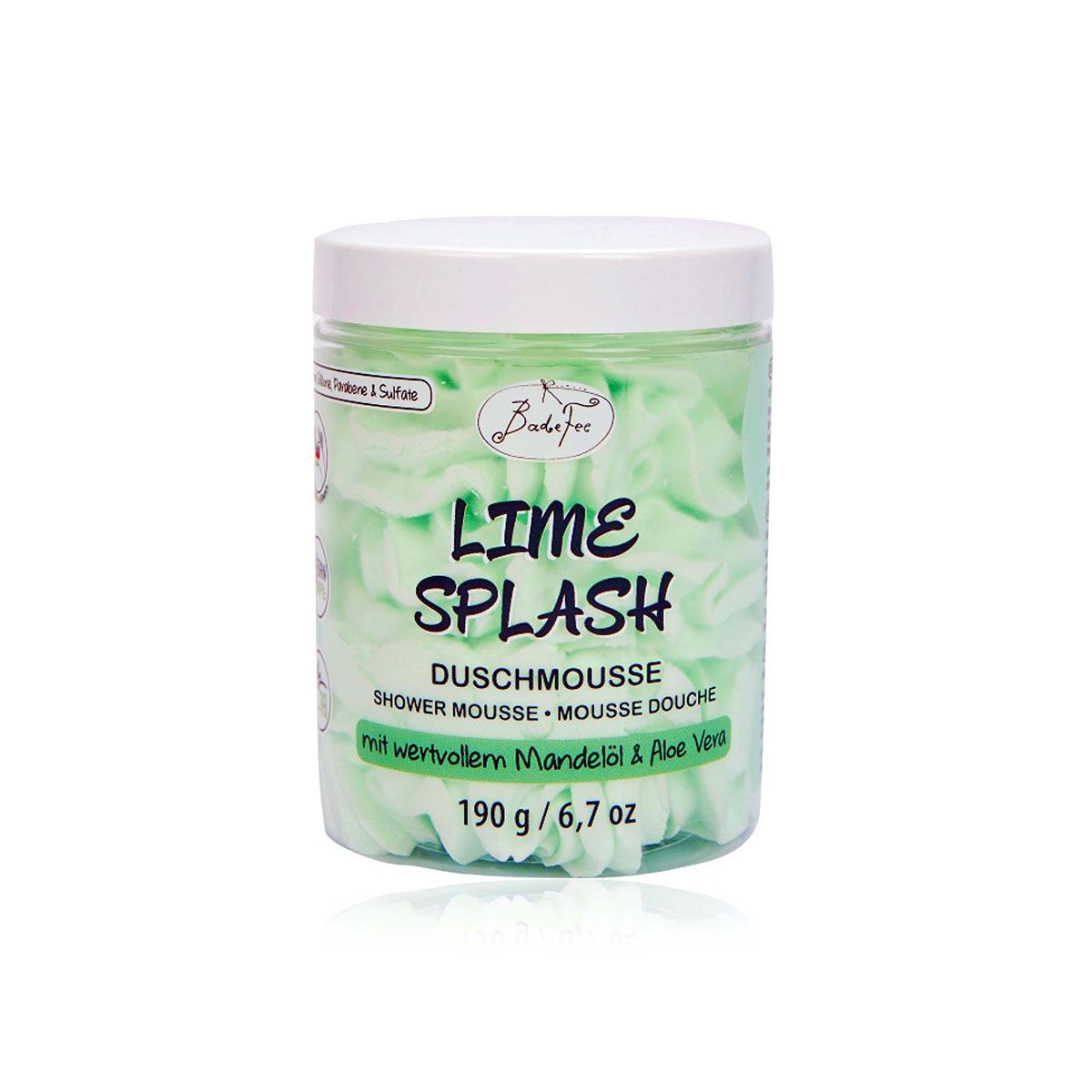 Badefee Körper Shower Mousse Duschmousse Lime Splash 190 g