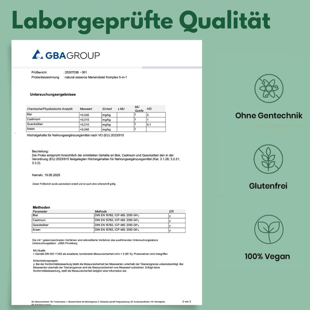 Bloom Naturals Mariendistel Artischocke Löwenzahn Komplex Kapseln