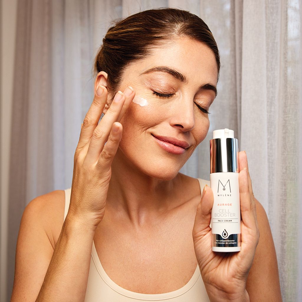 MYLÈNE Aurage Cell Booster 40+ Gesichtscreme – Anti-Aging mit Kollagen-Booster, festigend & schützen