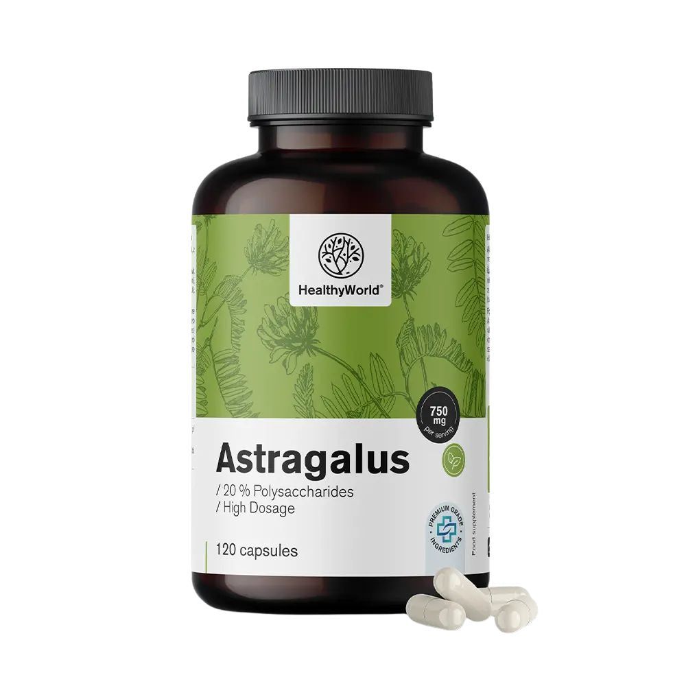 HealthyWorld Astragalus – Extrakt 90 St Kapseln
