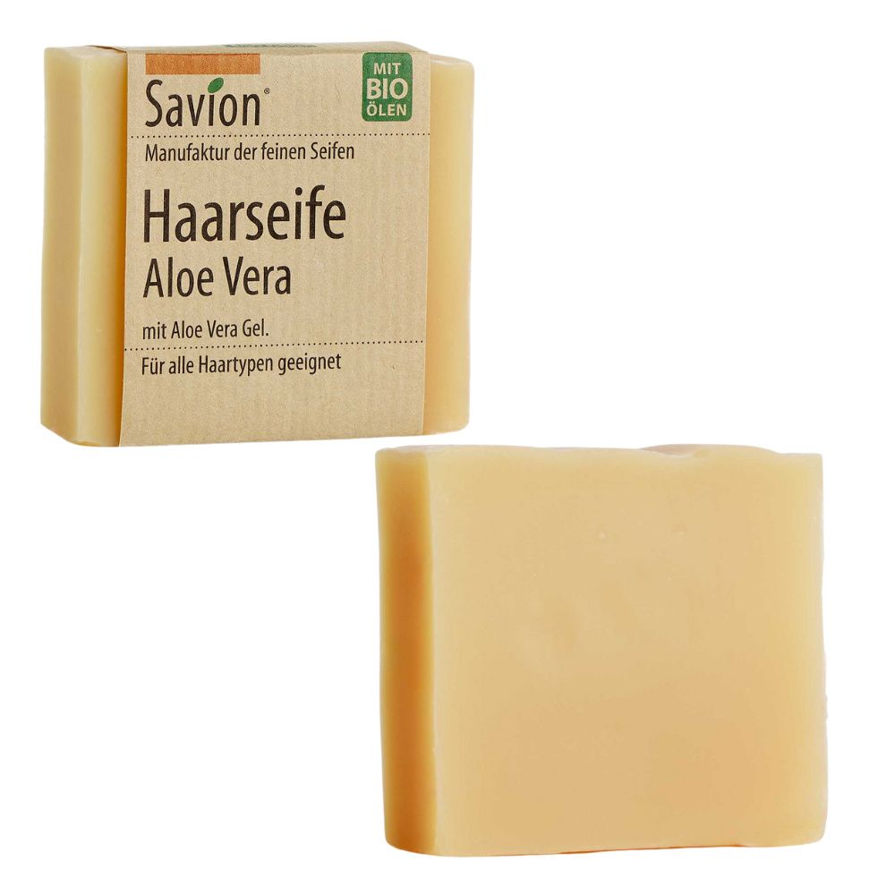 Savion Haarwaschseife Aloe Vera 85 g Seife