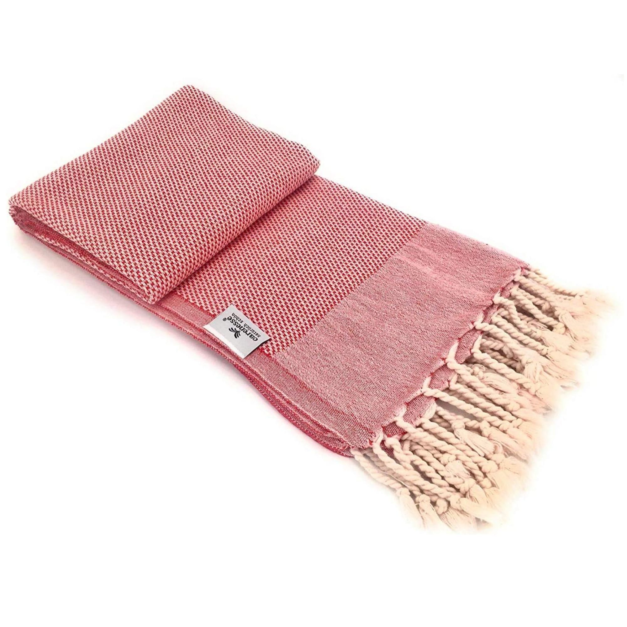 Carenesse Hamamtuch FAVO Wabe 90*175 cm rot
