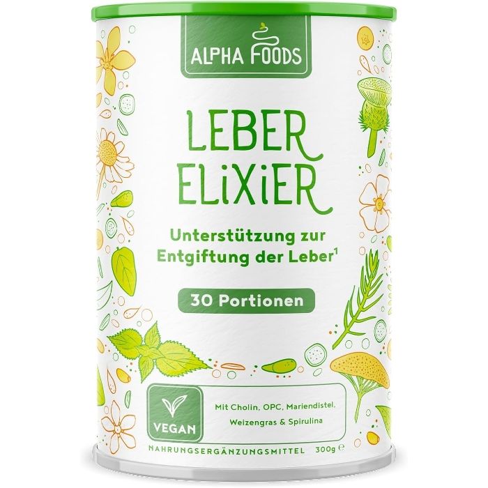 Alpha Foods Liver Elixier 300 g Pulver