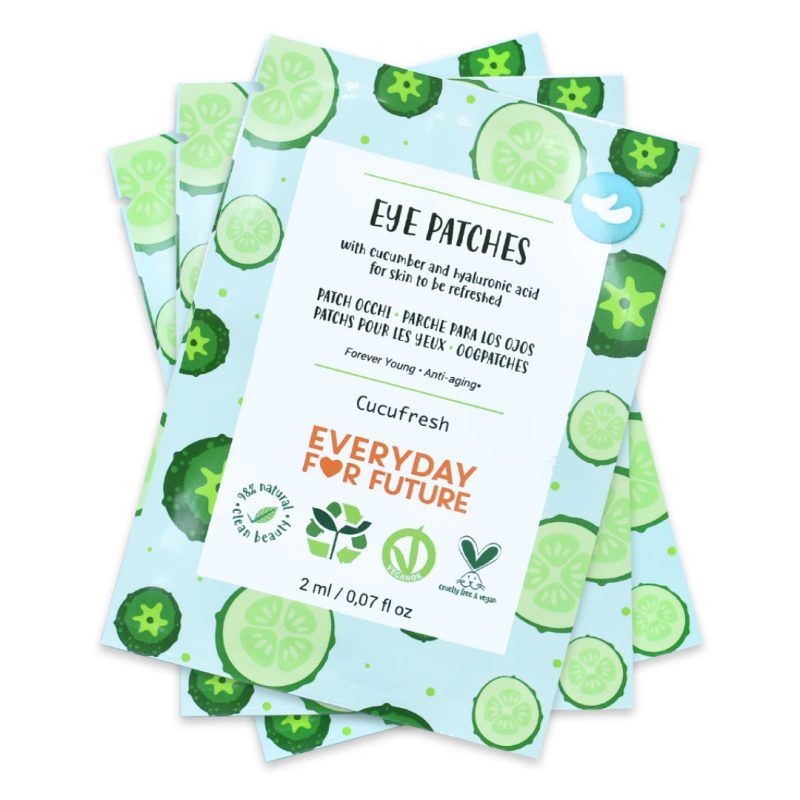 Everyday For Future - Trattamento Mensile 3 Paia di Patch Occhi Rinfrescanti - Cucufresh