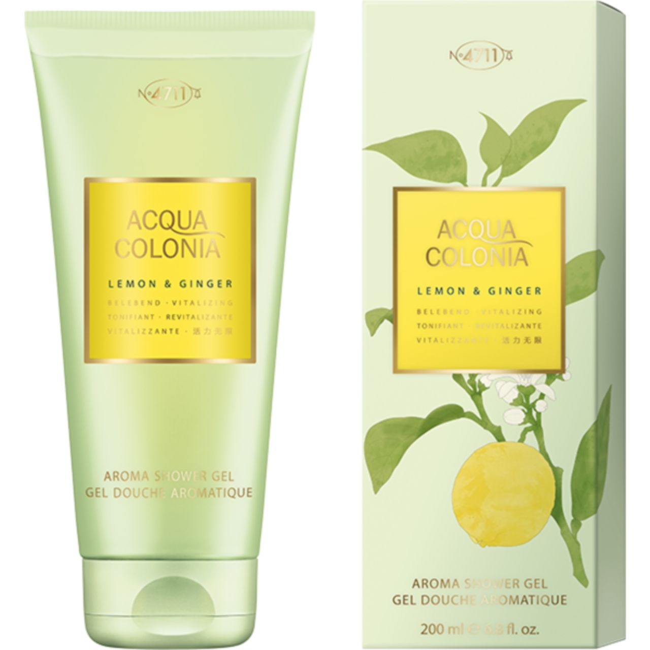 Acqua Colonia 4711 Lemon & Ginger Aroma Shower Gel
