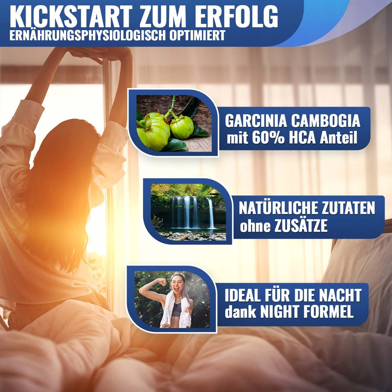 Enolenia® | SlimEXin Night | Abnehmen im Schlaf | Appetitzügler & Fettverbrenner