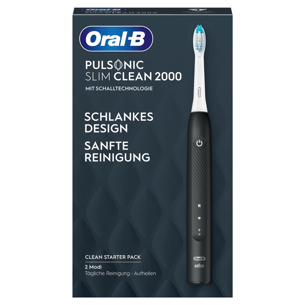 Oral-B - Elektrische Zahnbürste "Pulsonic Slim Clean"  in Schwarz