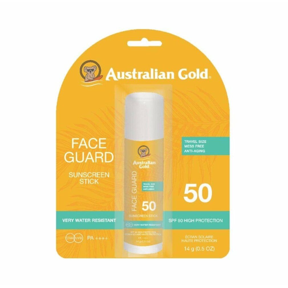 Australian Gold Stick Solare Face Guard SPF 50 - Protezione UV Efficace