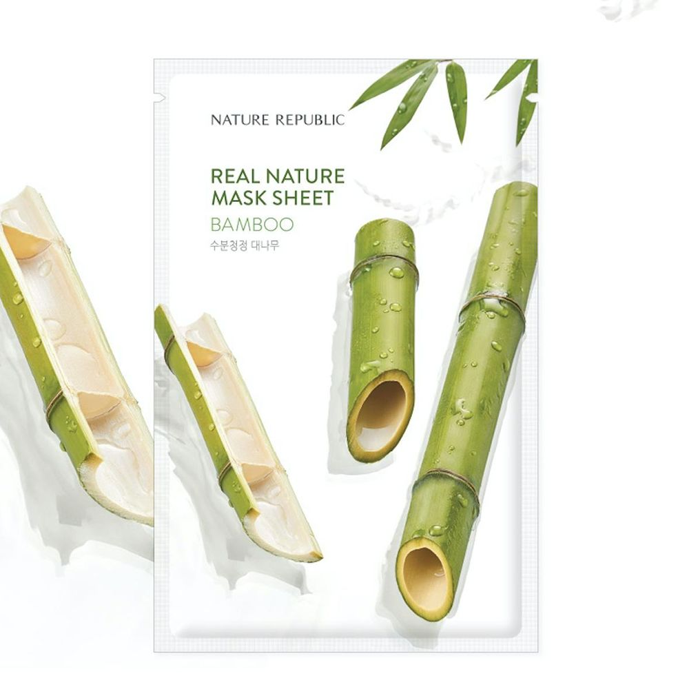 NATURE REPUBLIC Real Nature Bamboo Sheet Face Mask