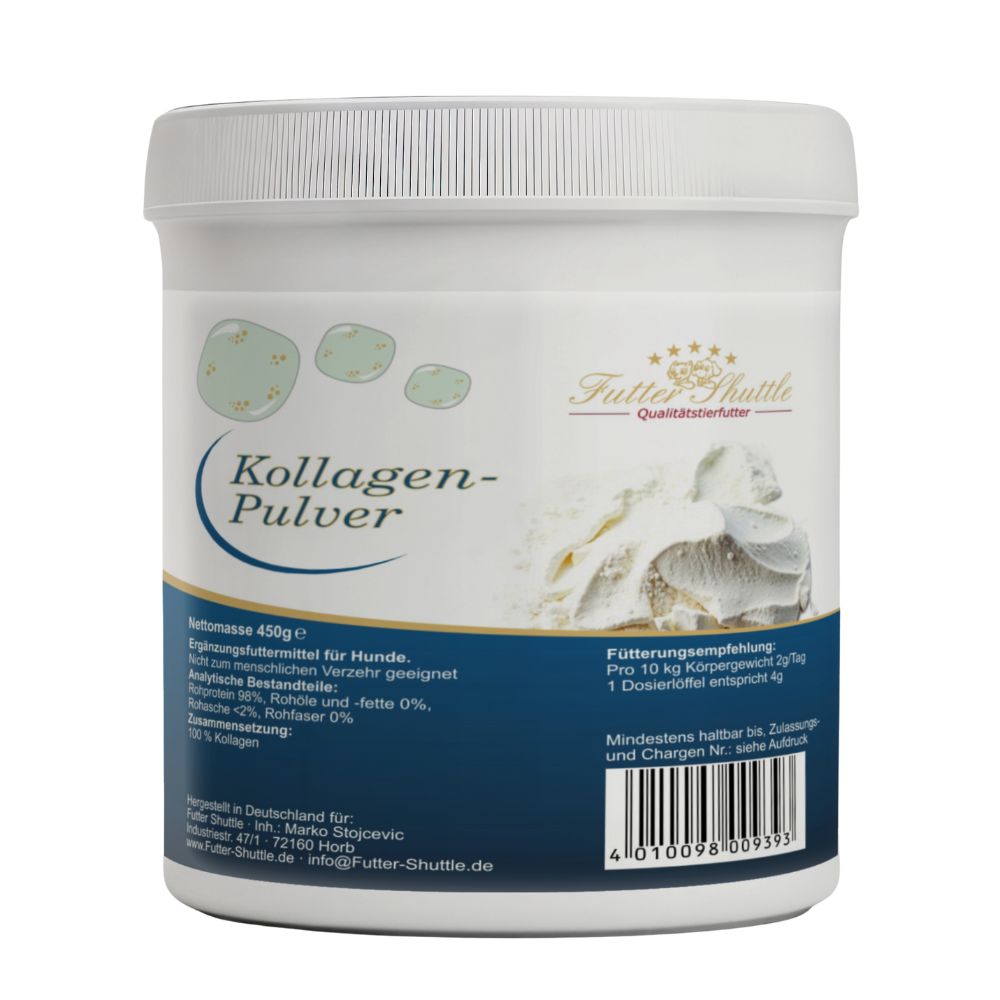 Kollagen Pulver 180g - Hochverdauliche, bioverfügbare Kollagenpeptide.