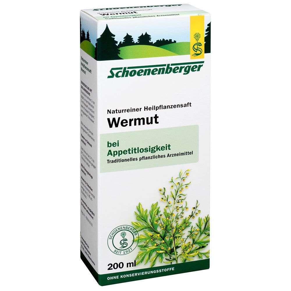 Wermutsaft Schoenenberger 200 ml Saft