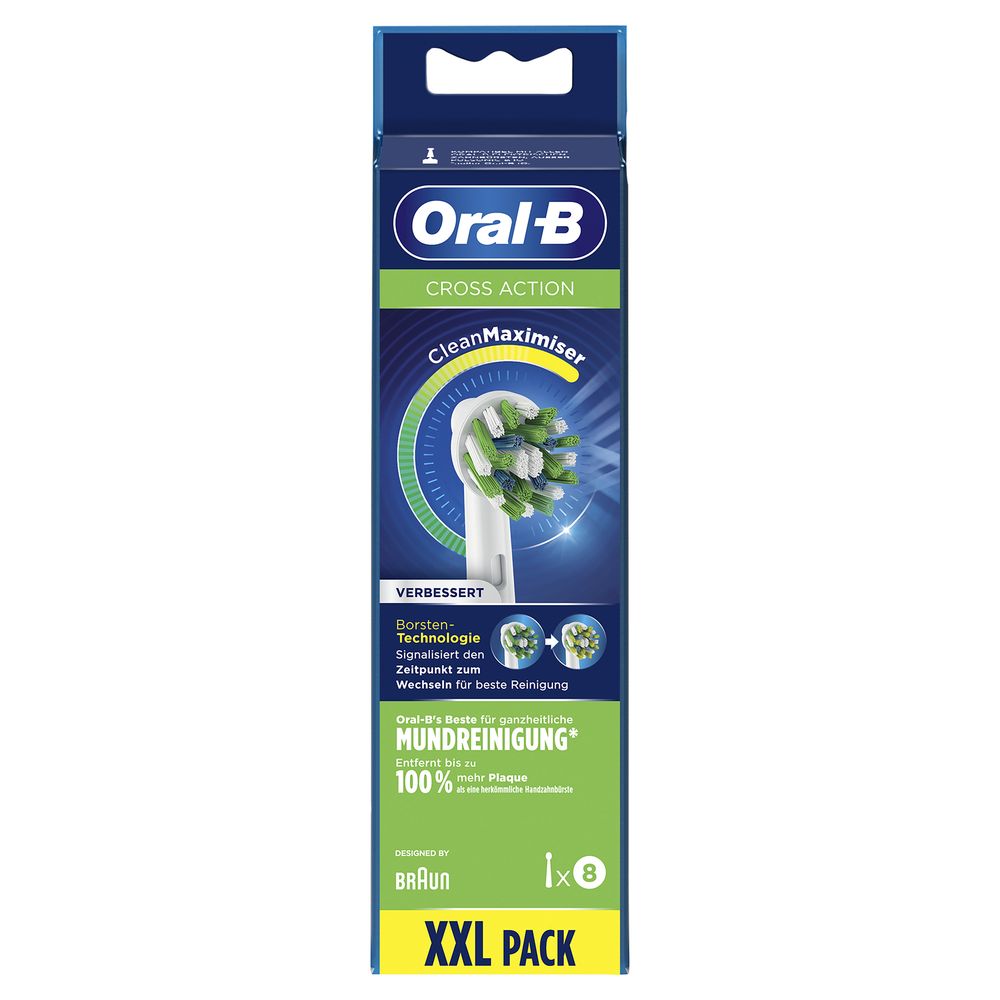 Oral-B - Aufsteckbürsten "Cross Action CleanMaximizer"