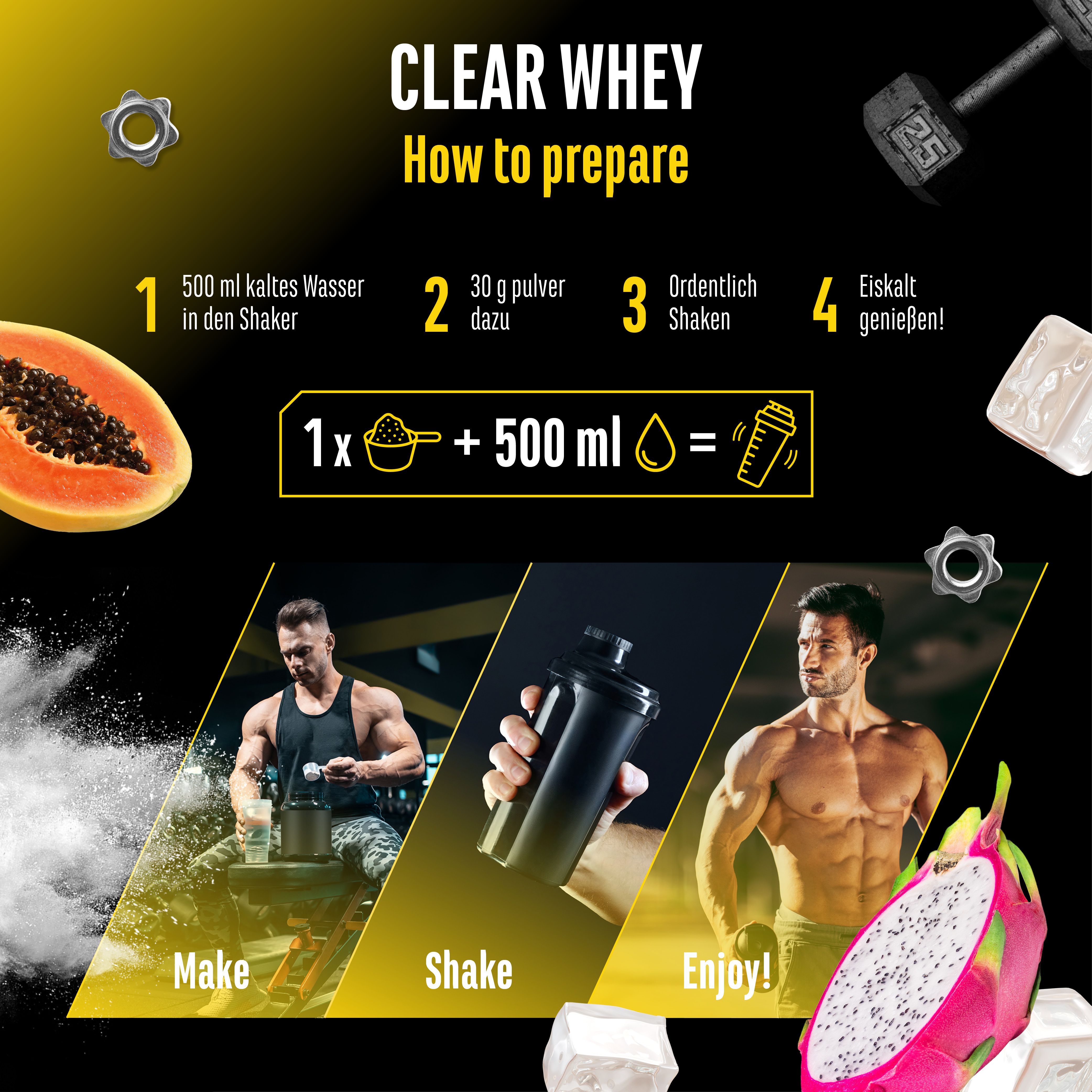 GEN Clear Whey Protein Isolat