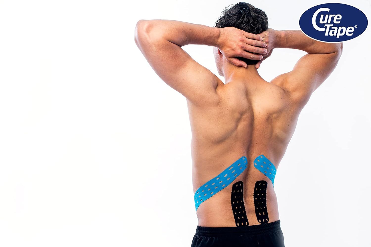 Cure Punch Original Kinesiology Tape Schwarz