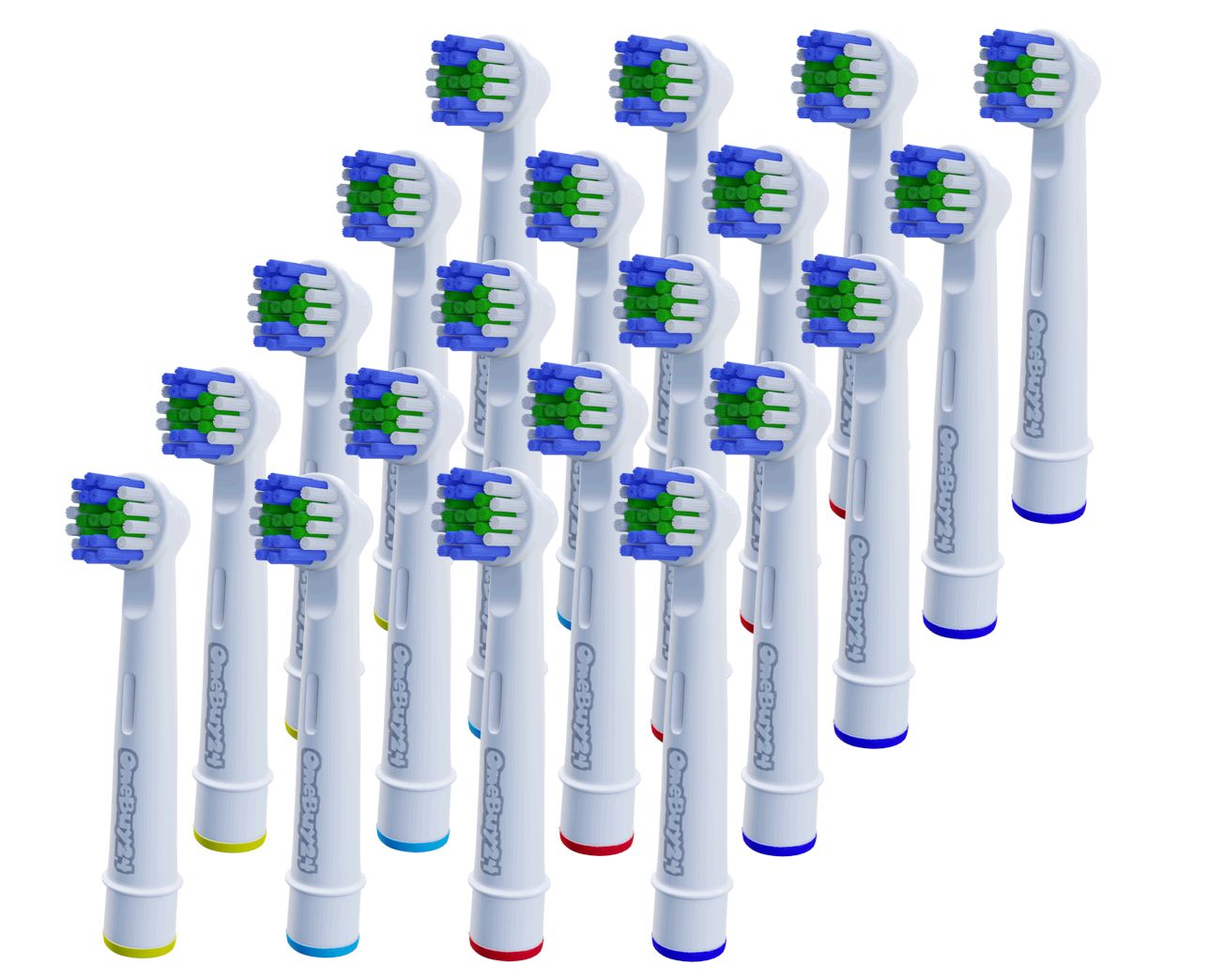 OneBuy24 - Aufsteckbürsten für viele elektrische Zahnbürsten von Dontodent