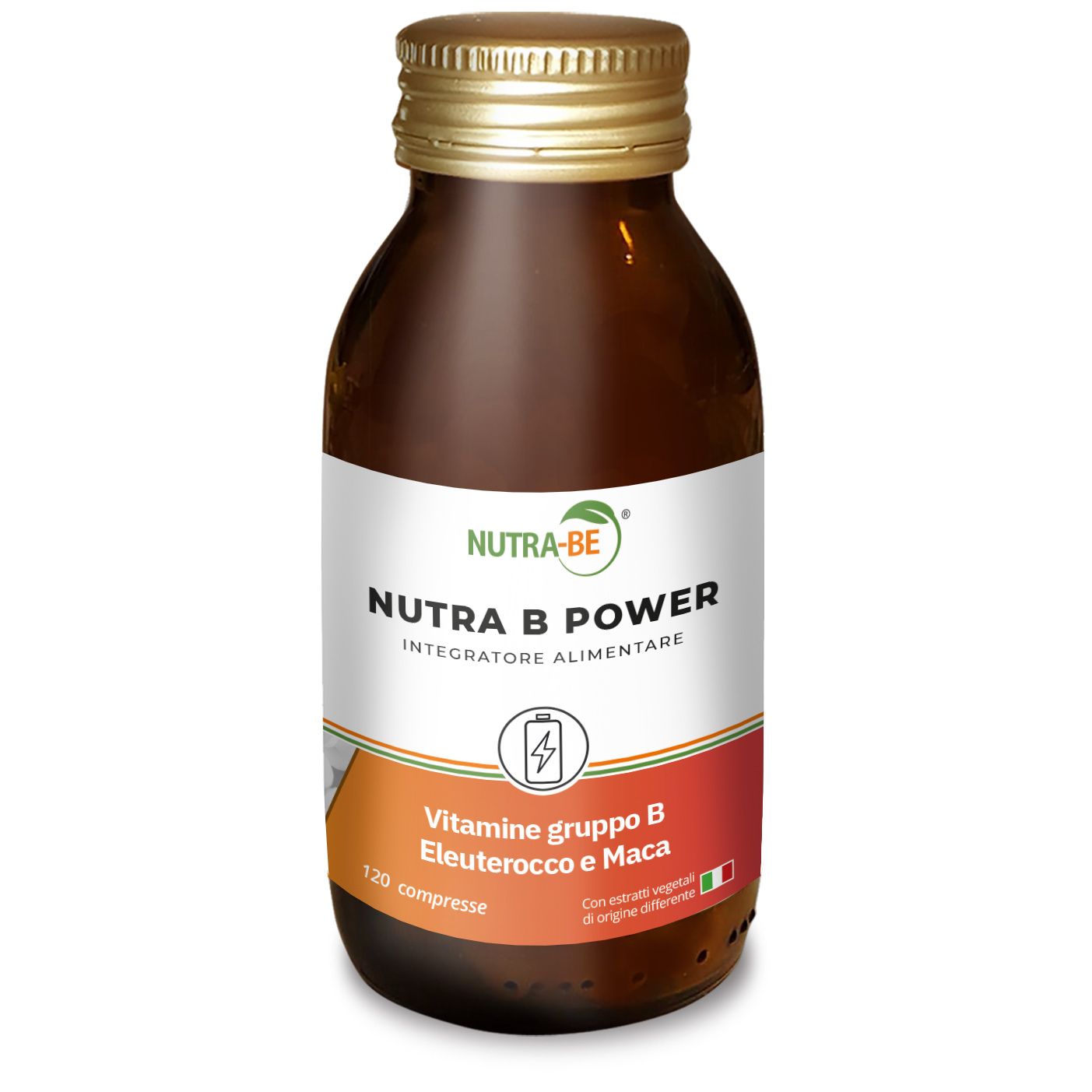 Nutra B Power - Complesso Vitamine B con Maca ed Eleuterococco