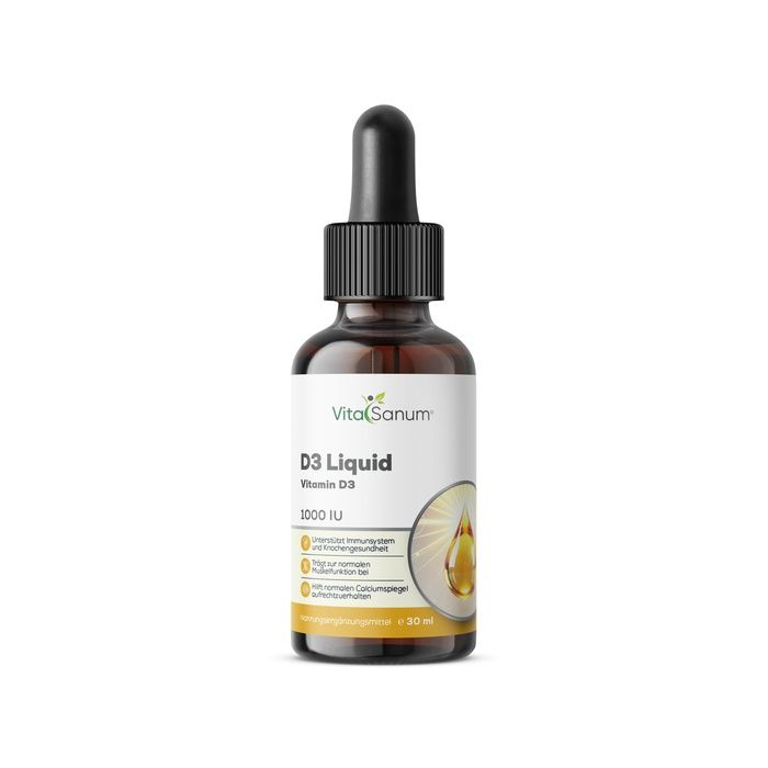 VitaSanum® D3 Liquid Vitamin 30 ml Tropfen zum Einnehmen