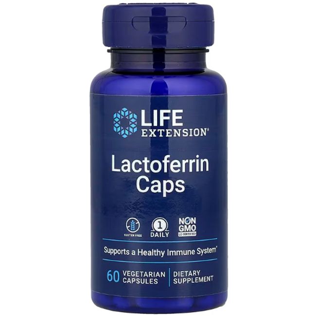 Life Extension Lactoferrin Kapseln 300 mg 60 Pc