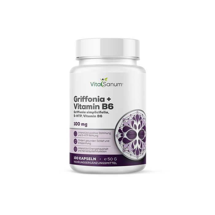 VitaSanum® Griffonia + Vitamin B6 100 St Kapseln