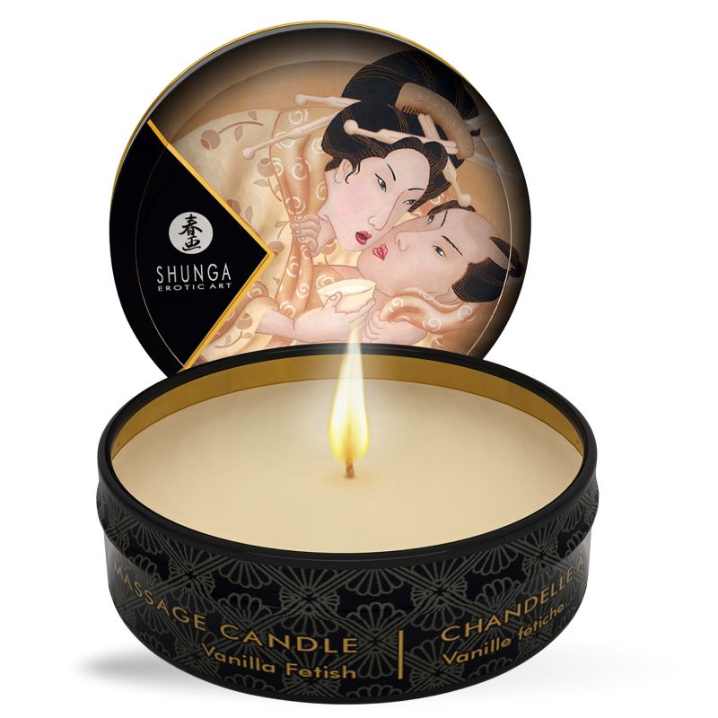 Massagekerze mit Aroma Vanille - Shunga 30 ml