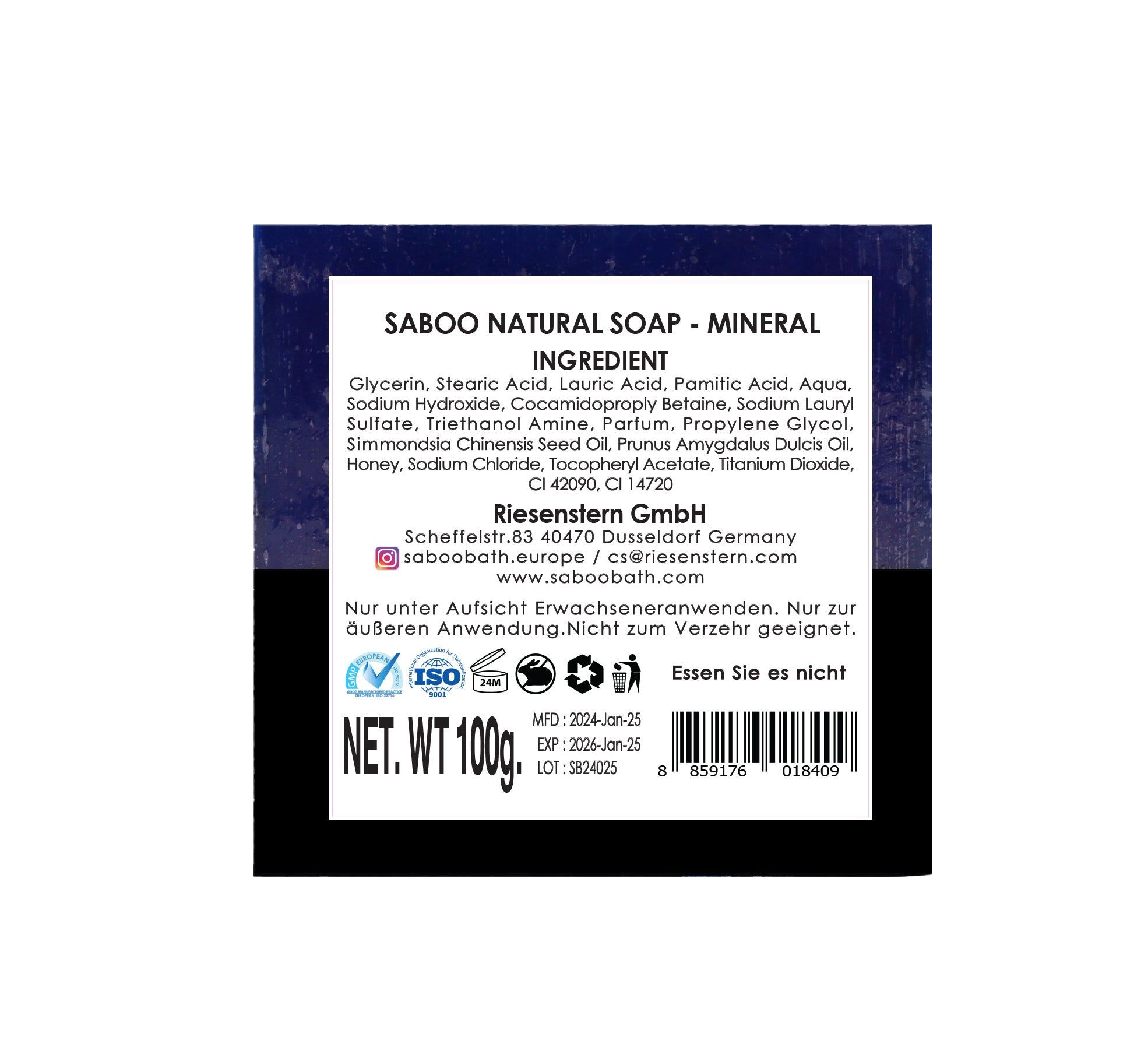 Saboo Naturseife MP – Mineral