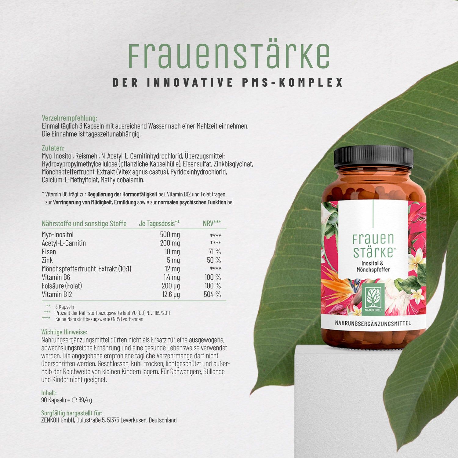 PMS Kapsel Frauenstärke