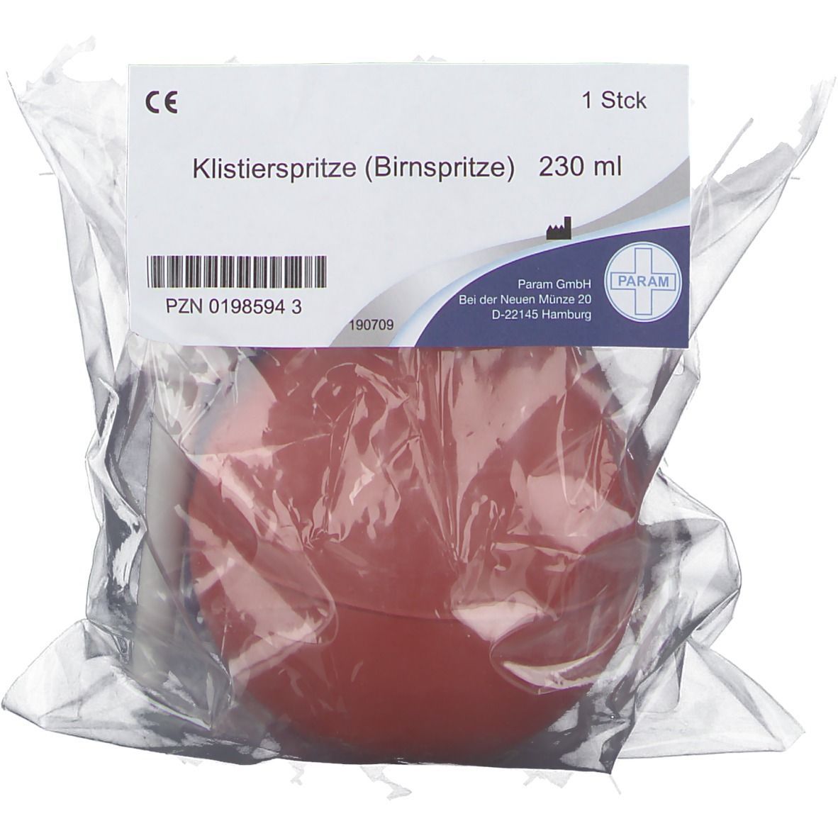 KLISTIERSPRITZE 230 ml birnförmig
