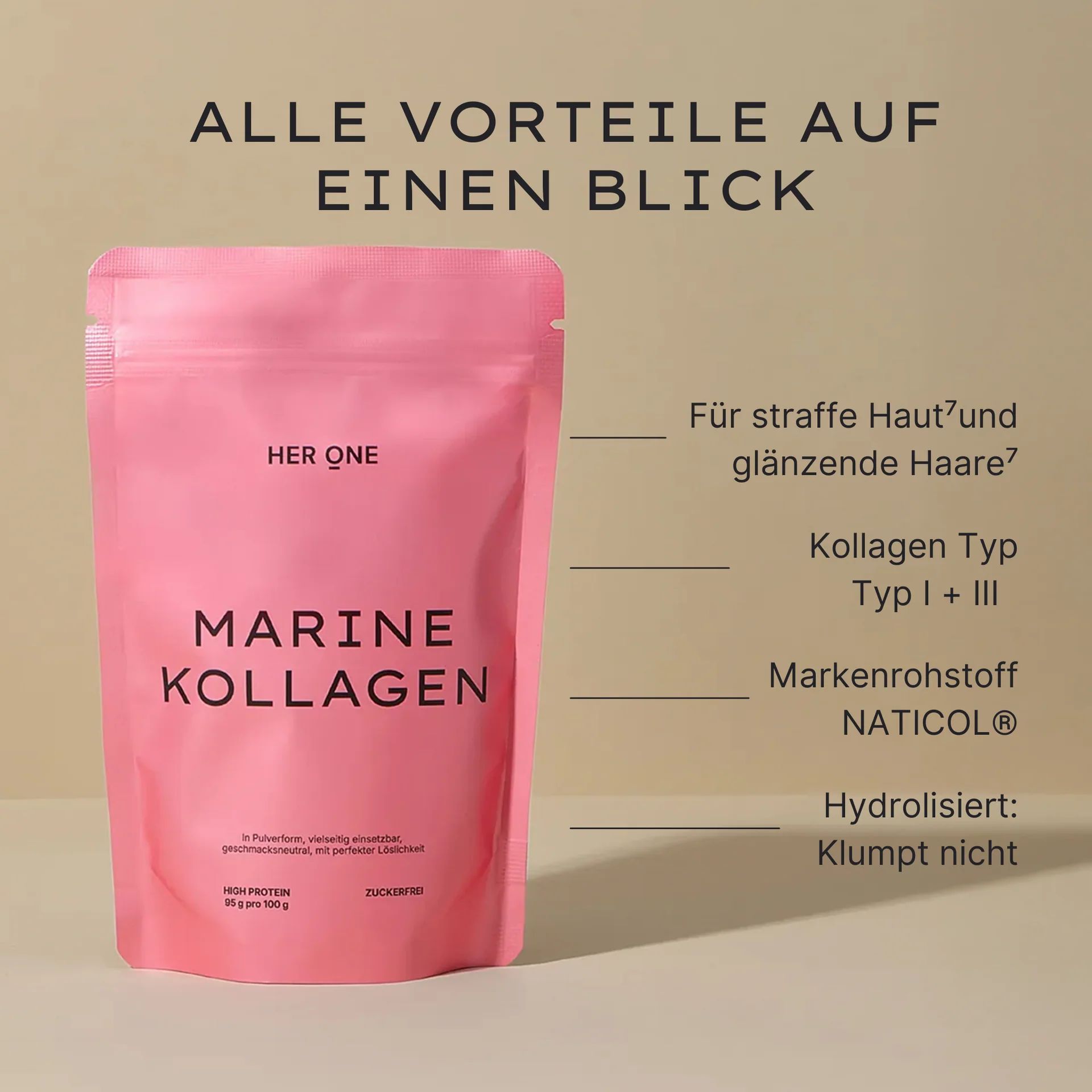 HER ONE Marine Kollagen