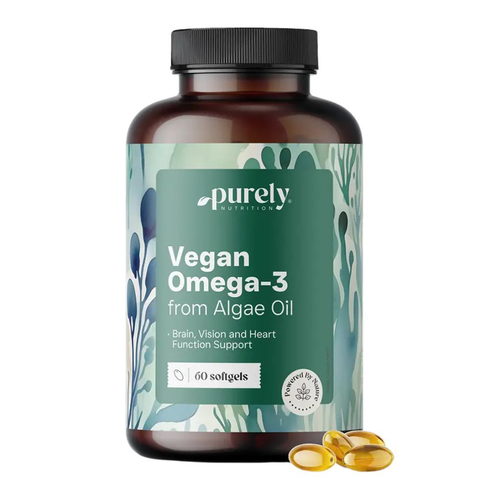 Purely Omega-3 Vegano da Alghe - 400 mg di DHA