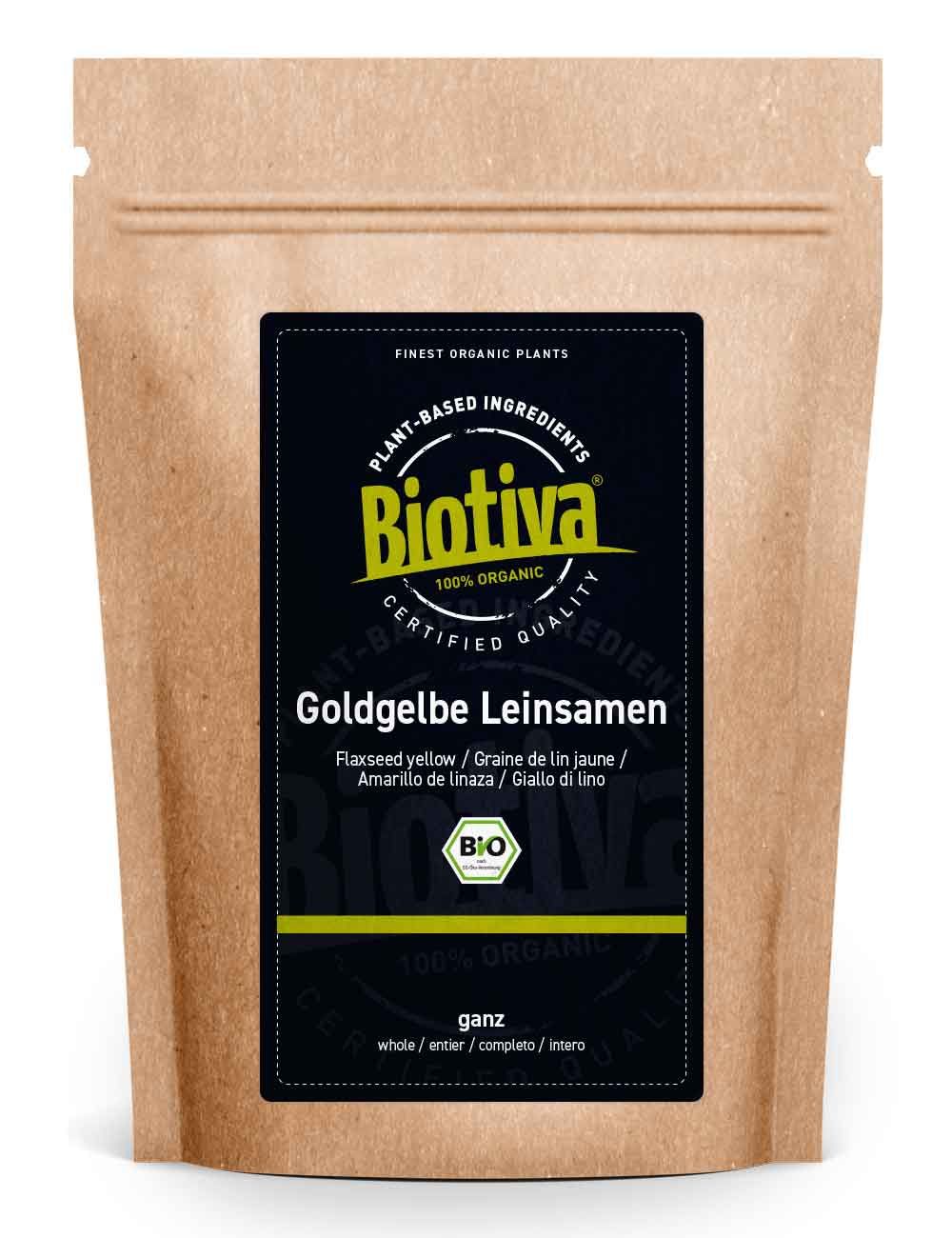 Biotiva Gold Leinsamen Bio
