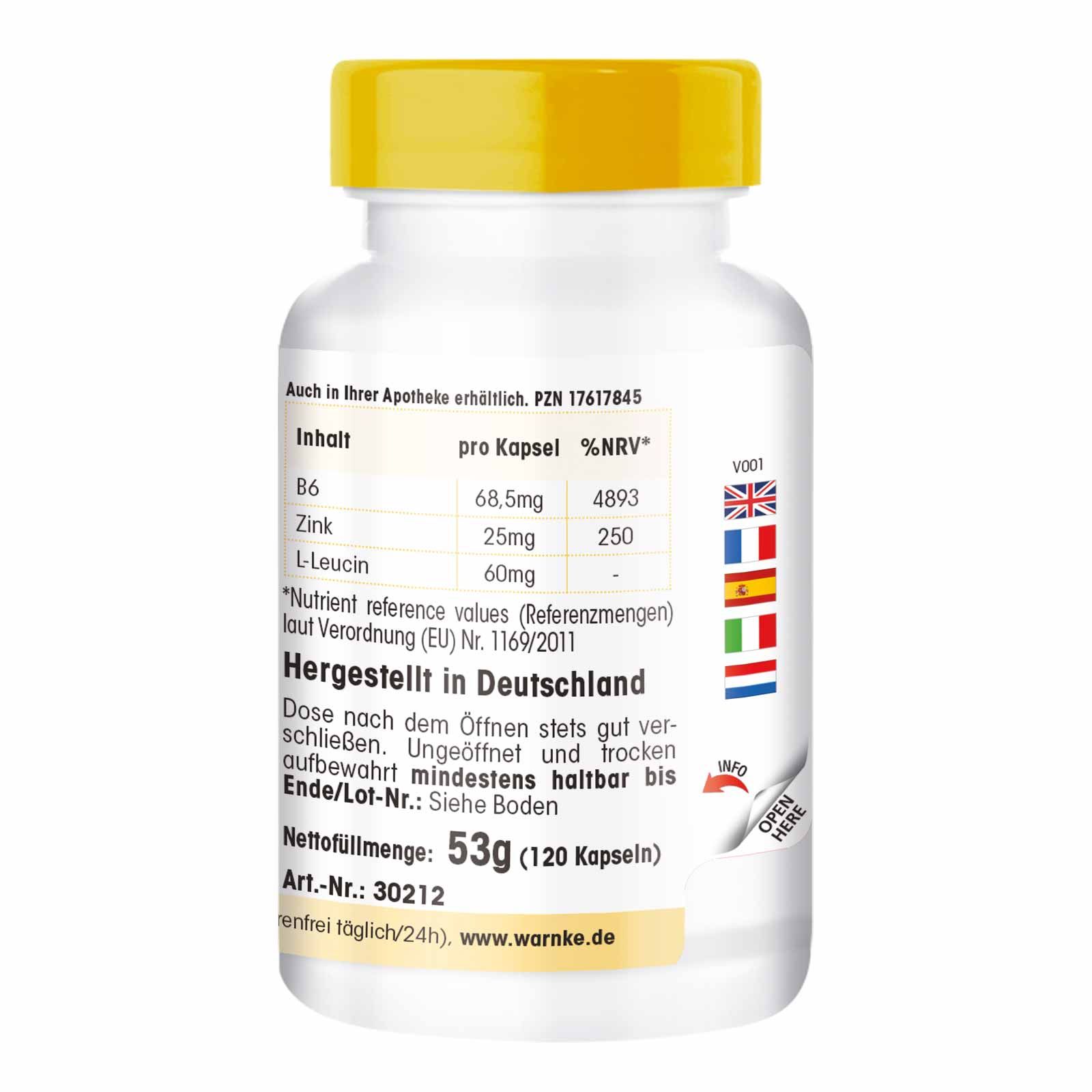 Warnke Vitalstoffe | Pyridoxal-5-Phosphat