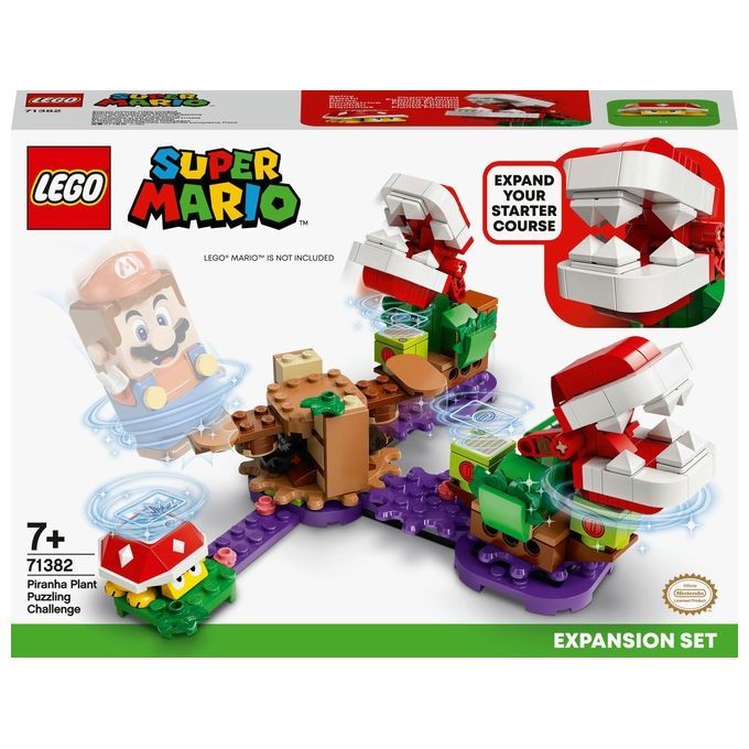 LEGO Super Mario La sfida rompicapo della Pianta Piranha - Pack di espansione