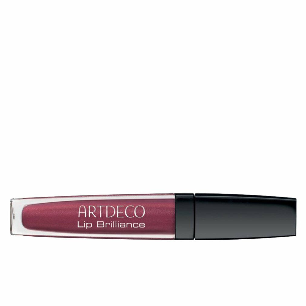 ARTDECO Lip Brilliance Lippenstift in dunklem Rosaton, Nahaufnahme.