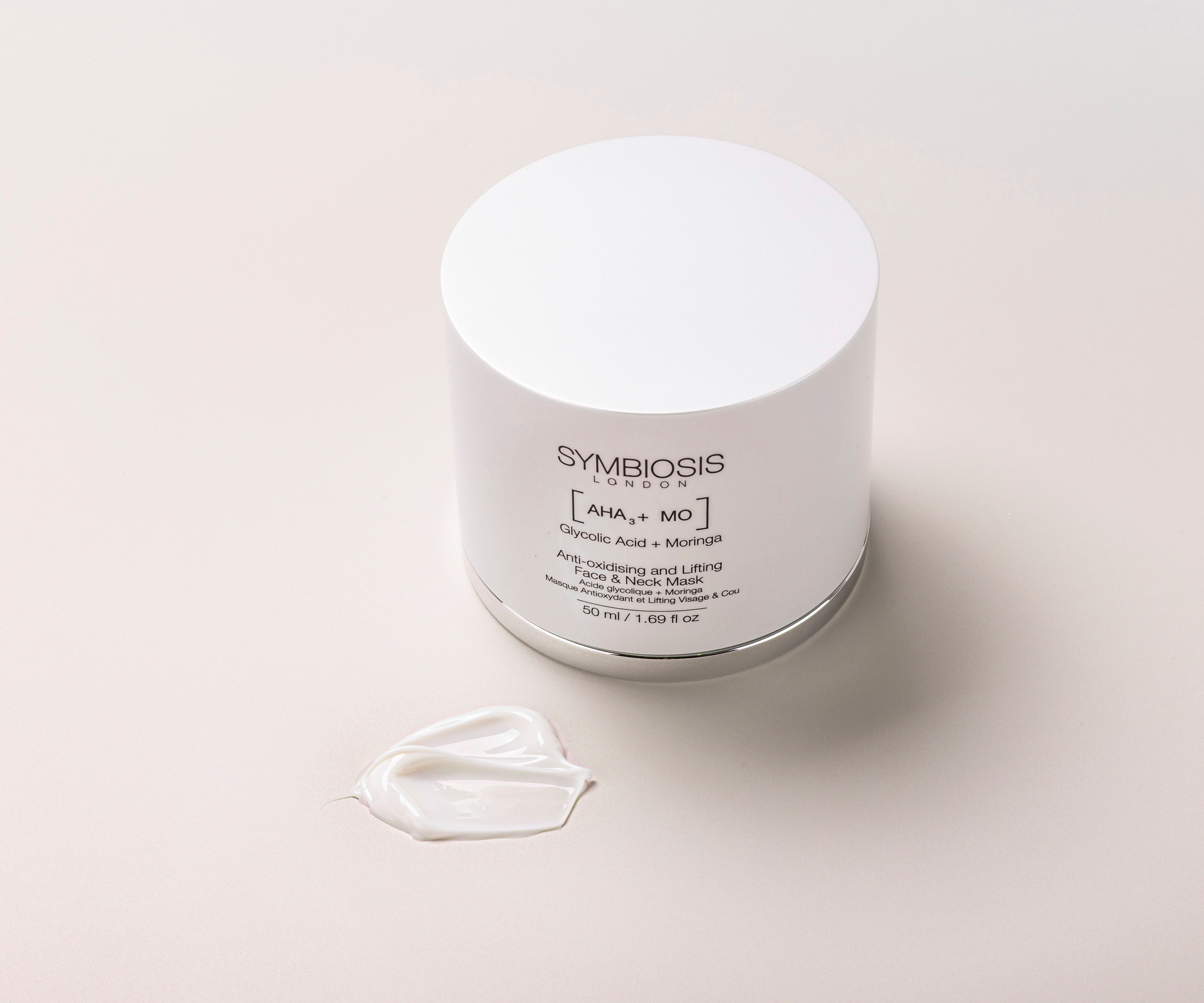 Symbiosis [Glycolic Acid + Moringa] - Anti-oxidising and Lifting Face & Neck Mask