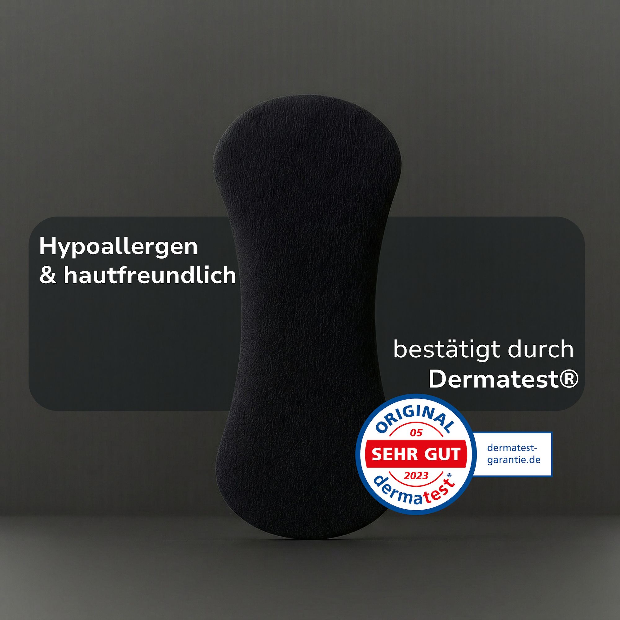 Health Press Nasenpflaster Schwarz Abgerundet - Nasenstrips