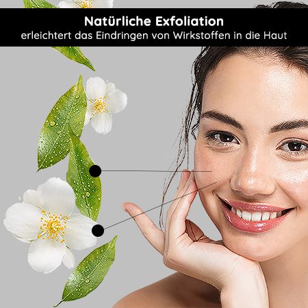 RAU Cosmetics Fruchtsäure Gesichtswasser AHA Tonic - Toner gegen Unreinheiten und große Poren