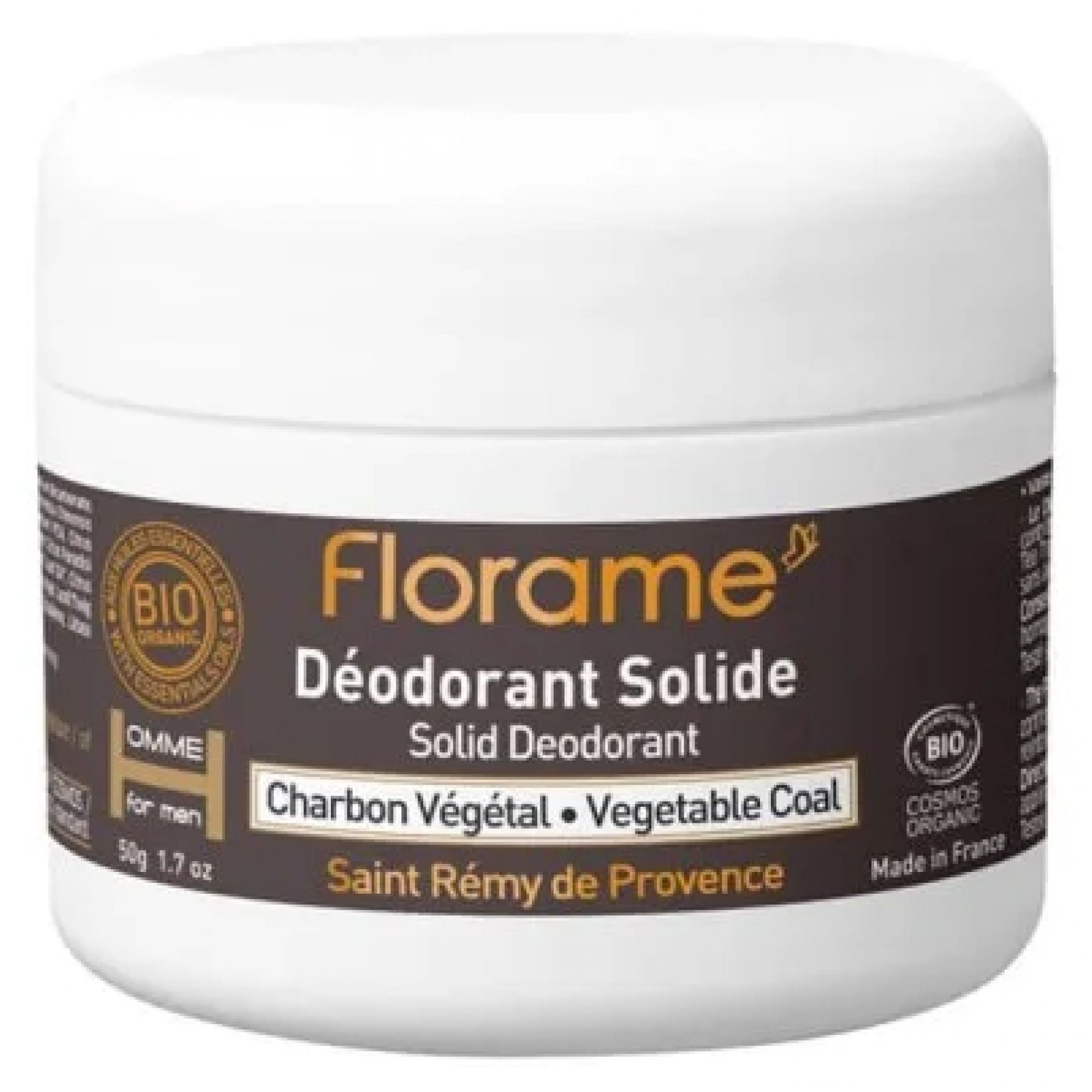 Florame Homme Festes Deodorant 24H Bio 5,2x5,8x5,8 cm