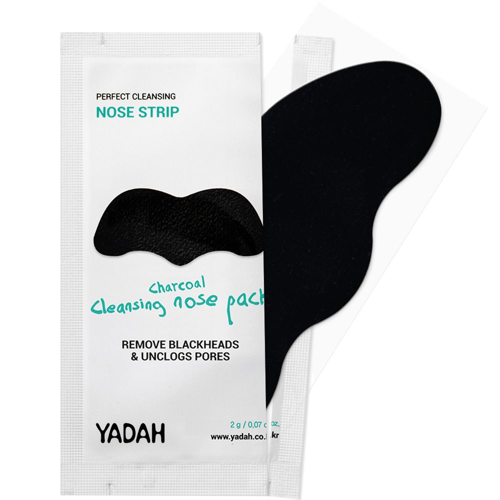YADAH Charcoal Cleansing Nose Pack Nose pore strips 10 x 2 gr