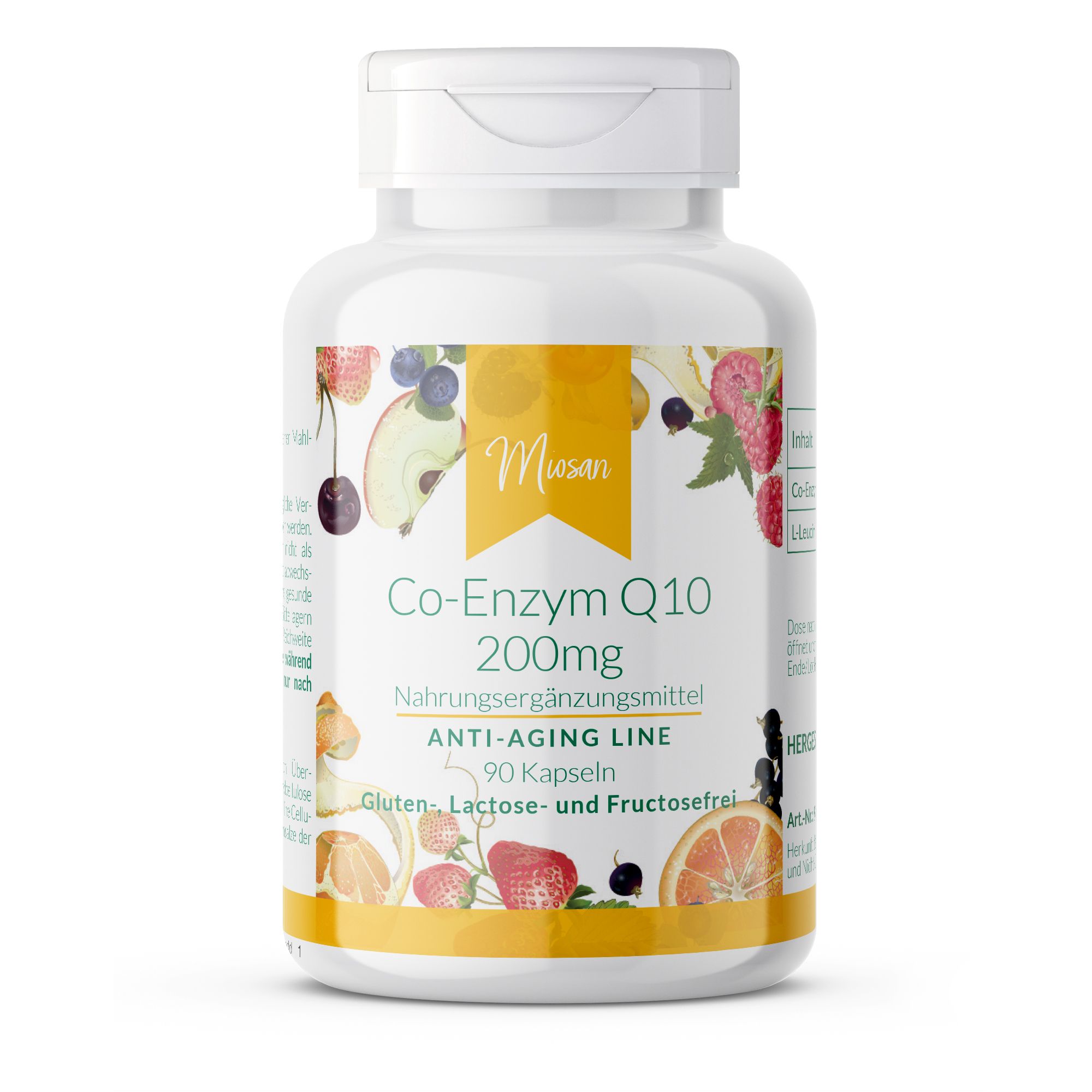 Miosan Co-Enzym Q10 200mg Kapseln 90 St